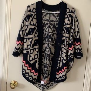 Knit cardigan wrap size M/L